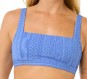Product image 1 of the product “LA JOYA D-DD CROP Bikini Top 2025 ocean ”