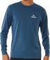 STACK UV Longsleeve  navy marle, L