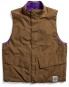 Artikelbild 1 des Artikels “REVERSIBLE INSULATED Weste 2027 earth ship brown M“