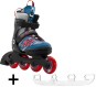 Product image 1 of the product “EDDIE PRO Kinder Inline Skate 2026 grey blue incl. SABRES 4 ICEBLADES 32-37”