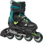MICROBLADE XT Inline Skate  black/petrol green, 28-32