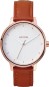 KENSINGTON LEATHER Uhr rose gold/white