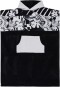 Product image 1 of the product “HOODY TOWEL Poncho 2026 black tribal tag ”