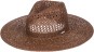 SUN ON THE BEACH Hat  root beer, M/L