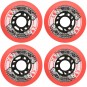 Product image 1 of the product “STREET KINGS 4-Pack Wheelset red 80mm/85a”