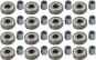 Artikelbild 1 des Artikels “ABEC 7 Kugellager 16er-Pack silver “