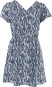 BLOSSY Kleid navy white, S