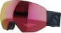 Product image 1 of the product “RADIUM PRIME SIGMA Goggle 2025 ebony/sigma poppy red ”