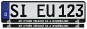 Product image 1 of the product “MY OTHER VEHICLE License Plate Holder ”