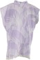 Product image 1 of the product “LADIES HOODED ZIP Poncho 2025 violet ”