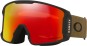 Product image 1 of the product “LINE MINER L Goggle 2026 army green corduroy/prizm snow torch iridium ”