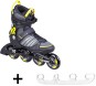POWER 90 II SPEEDLACE LTD Inline Skate inkl. SABRES 4 Schlittschuh Eiskufen, 44,5