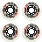 Product image 1 of the product “STREET KINGS 4-Pack Wheelset white 80mm/85a”