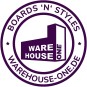 Artikelbild 1 des Artikels “BOARDS N STYLE Die Cut Aufkleber purple 12cm“