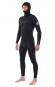 Product image 1 of the product “DAWN PATROL HOODED 5/4 CHEST ZIP Full Suit 2024 black ”