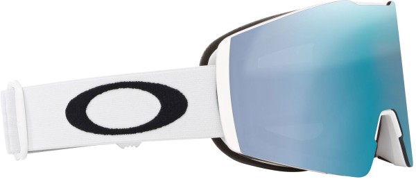 FALL LINE M Schneebrille 2025 matte white/prizm snow sapphire irid 