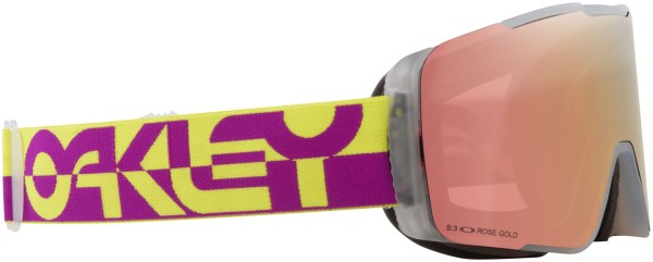 LINE MINER PRO M Goggle 2025 purple yellow duality/prizm rose gold + prizm iced 