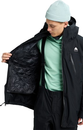 RESERVE 2L 3IN1 Jacke 2026 true black 