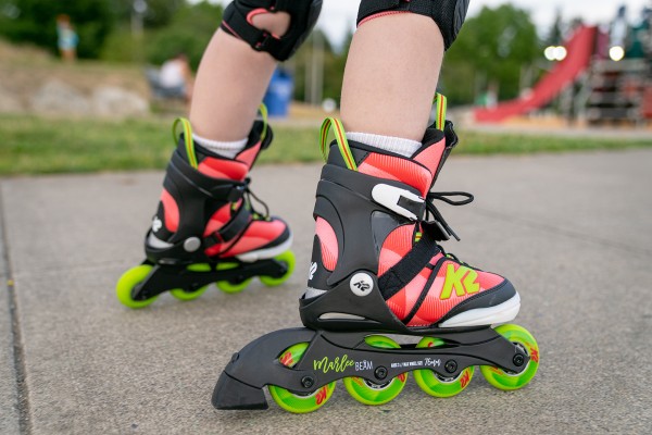 MARLEE BEAM Kinder Inline Skate red/green 