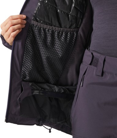 WOMEN WHITEWALL LIFALOFT 3.0 Jacke 2026 black grape 