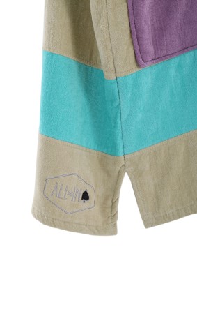 X WH1 V BEACH CREW Poncho aqua 90 