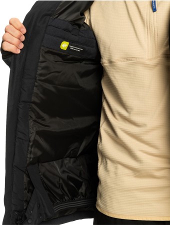 MISSION SOLID Jacke 2025 true black 
