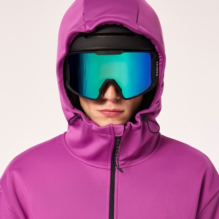 TNP NOSE GRAB SOFTSHELL Hoodie 2024 black/ultra purple 