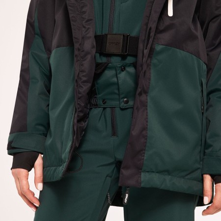 WOMENS TNP TBT INSULATED Jacke 2024 black/hunter green 