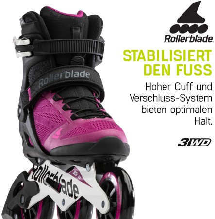 MACROBLADE 100 3WD W Inline Skate 2022 violet/black 