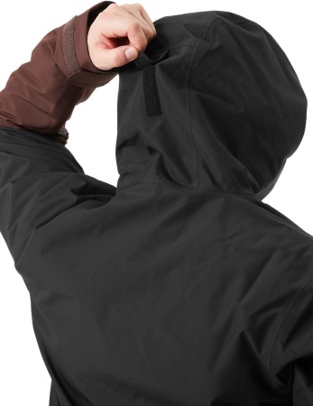 NITRIC Jacket 2025 chicory coffee lime black 