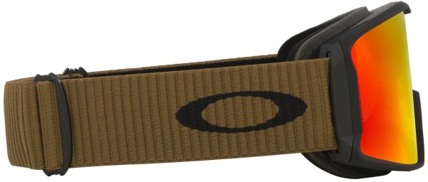 LINE MINER L Schneebrille 2026 army green corduroy/prizm snow torch iridium 