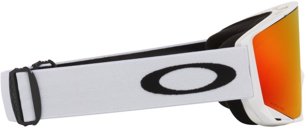 FLOW M Schneebrille 2026 matte white/prizm torch iridium 