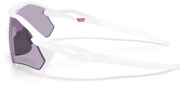 RADAR PLATE Sunglasses polished white/prizm slate 