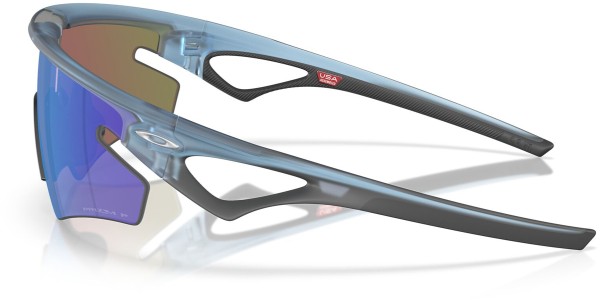 SPHAERA SLASH Sunglasses matte transparent stonewash/prizm sapphire polarized 