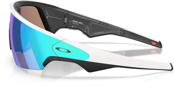 META AI VANGUARD sunglasses white/prizm sapphire 