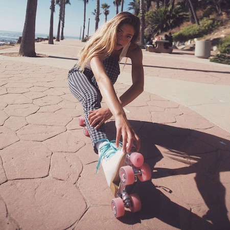 QUAD SKATE Kinder Rollschuh white 