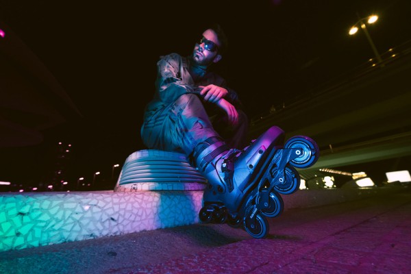 TWISTER SE Inline Skate 2022 iridescent grey 47-47,5