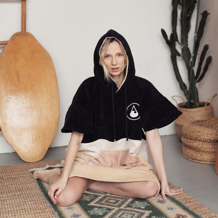 COTTON VELOURS SAFAGA Poncho 2026 