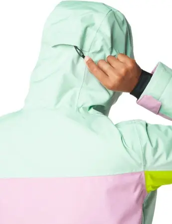 SEEN Jacke 2025 silt green acidlime orchid 