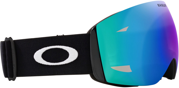 FLIGHT DECK L Schneebrille 2025 matte black/prizm argon iridium 