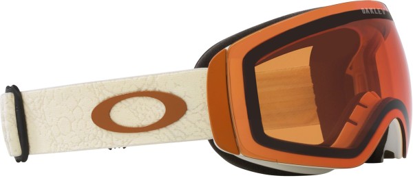 FLIGHT DECK M Goggle 2025 arctic white cell/prizm snow persimmon 