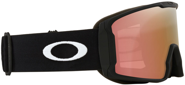 LINE MINER L Goggle 2025 matte black/prizm rose gold 