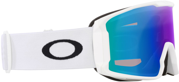 LINE MINER L Schneebrille 2026 matte white/prizm argon iridium 