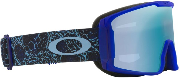 LINE MINER M Goggle 2025 crystal blue cell/prizm snow sapphire iridium 