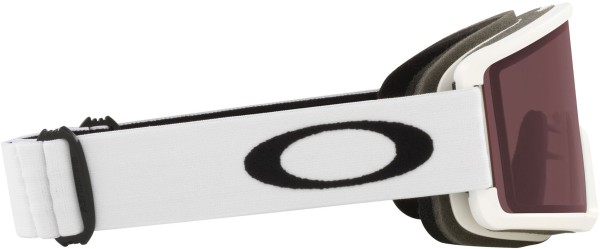 TARGET LINE M Schneebrille 2025 matte white/prizm dark grey 