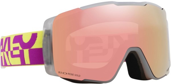 LINE MINER PRO M Goggle 2025 purple yellow duality/prizm rose gold + prizm iced 