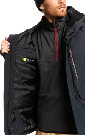 MISSION SOLID Jacke 2025 true black 