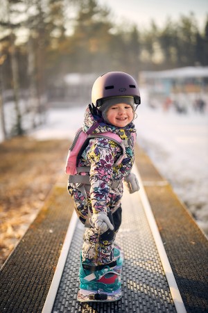 THE ONE SNOW KIDS Safetyleash 2024 blue 