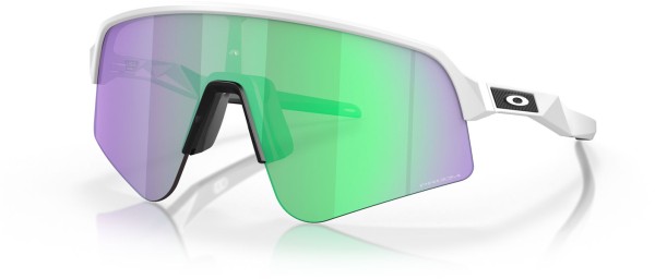 SUTRO LITE SWEEP Sonnenbrille matte white/prizm road jade 