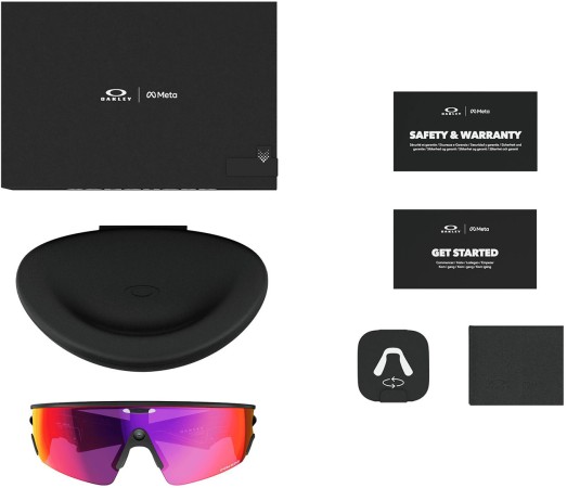 META AI VANGUARD sunglasses black/prizm road 